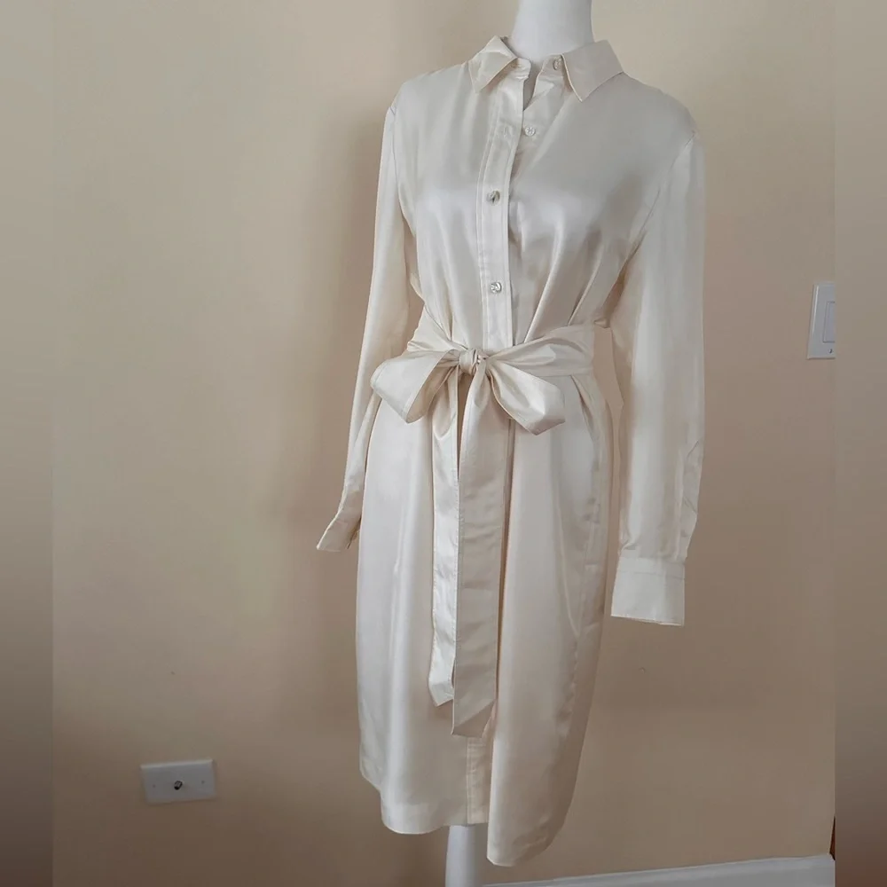 Tory Burch Silk Shirtdress - Picture 2 of 9